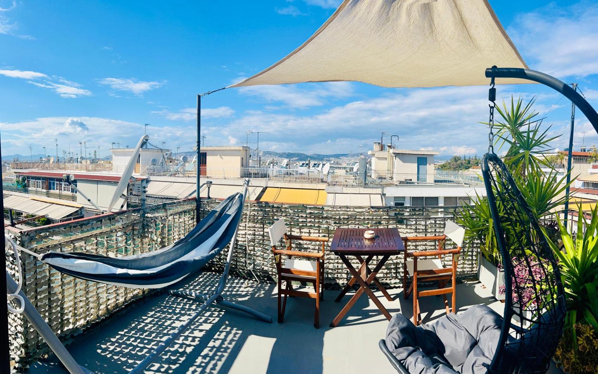 Olympus! Athens! Studio In The Sky!! 20' Walk To The Acropolis المظهر الخارجي الصورة